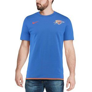 Oklahoma City Thunder Blue EssentialUniform Tshirt